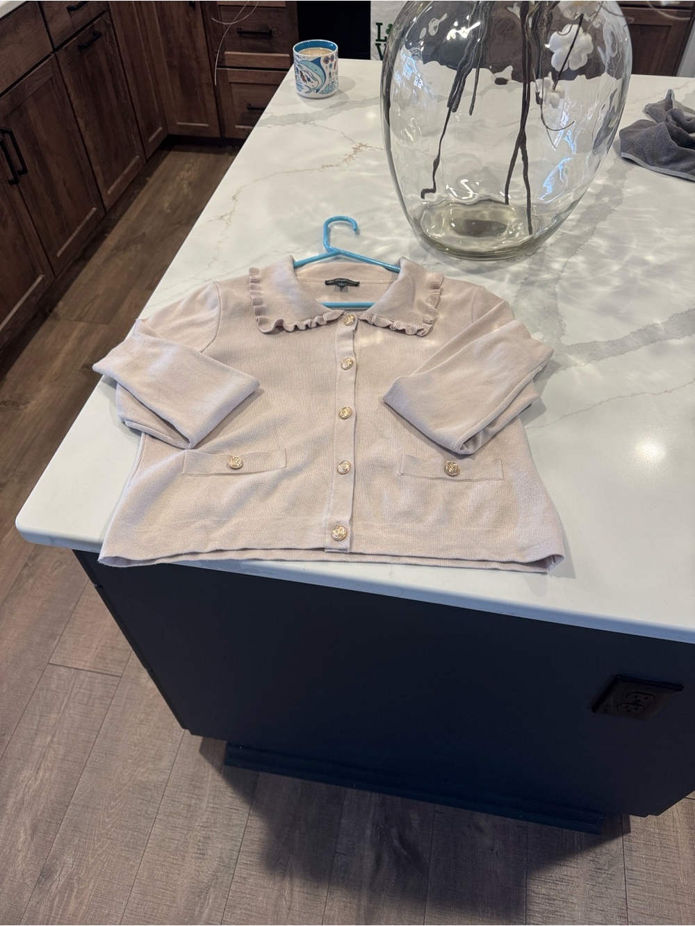 Adrianna Papelli Button Up Cardigan